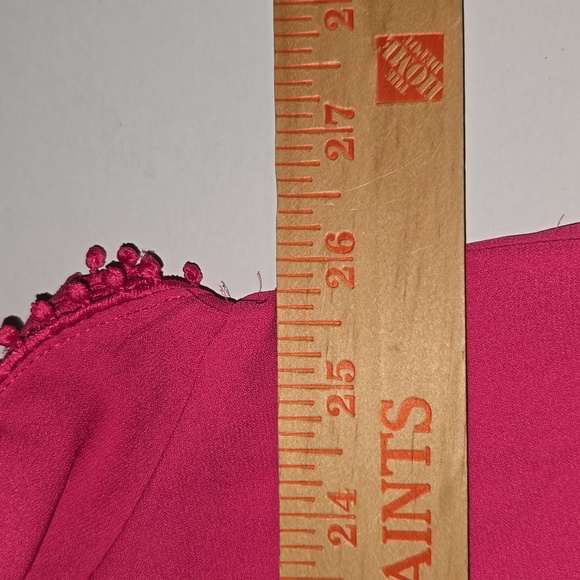 Zac & Rachel Tiered Sleeve Button Front Blouse Women’s Plus Size Top 2x - Picture 12 of 13